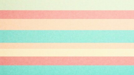 Aufkleber - Pastel Horizontal Stripes Background Texture for Design Projects