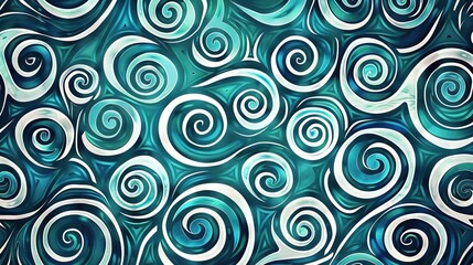 spiral seamless pattern wallpaper