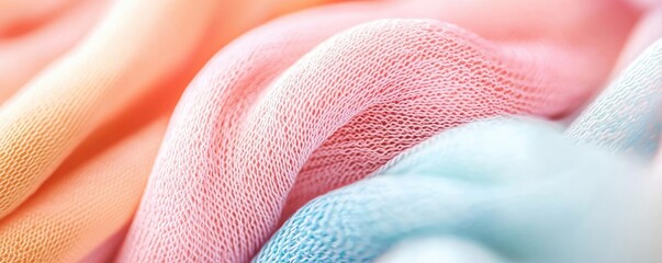 Poster - Dots abstract background idea. Soft and colorful fabric texture, perfect for fashion and textile design inspirations.