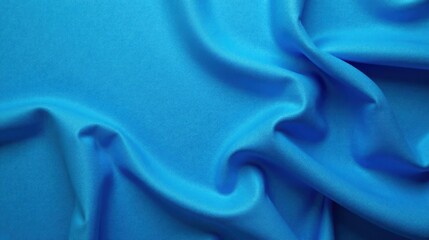 Aufkleber - Azure Draped Fabric Smooth, Elegant, and Textured Background