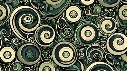 spiral pattern wallpaper