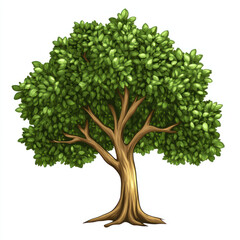 tree isolated on white background