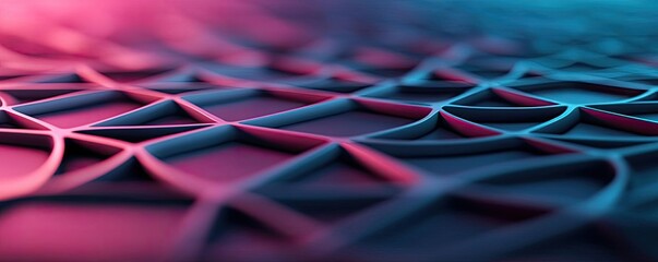 Poster - Floor abstract background concept. Colorful abstract texture featuring intricate web patterns in vibrant hues.