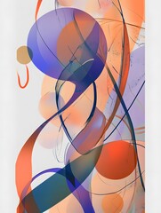 Poster - An abstract illustration emphasizing the concept of layers, with multiple overlapping translucent planes in various shapes and sizes. Each layer is rendered in a gradient of soft, complementary colors
