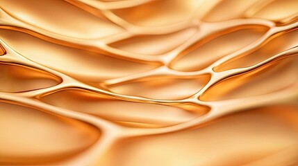 Aufkleber - Gold abstract background concept. Abstract golden surface with fluid texture, showcasing elegance and depth.
