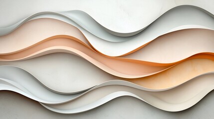 Poster - Mesmerizing Marble Inspired Stone Background with Captivating Fluid Swirls and Ethereal Luminosity  Captivating abstract design featuring natural organic textures and imperfections