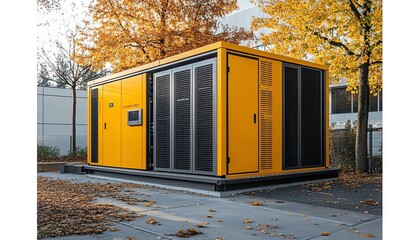Poster - Design an advanced green data center concept, highlighting innovative cloud computing and sustainable power solutions