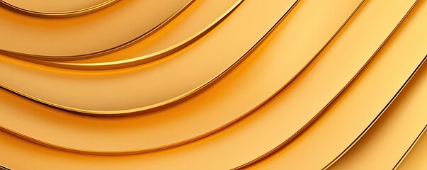Poster - Gold abstract background concept. Abstract golden wave pattern creating a visually appealing background texture.