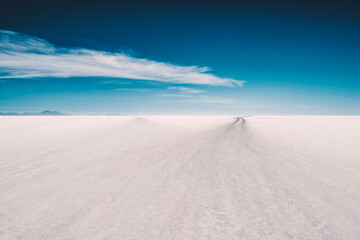 Wall Mural - Uyuni Salt Flats by day