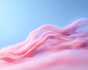 Aufkleber - Pastel Dreamscape Soft Focus Abstract with Calming Light Particles for Serenity and Peace