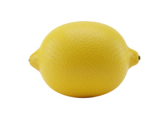 Poster - Fresh lemon isolated on white background, no depth of field, sharp.
