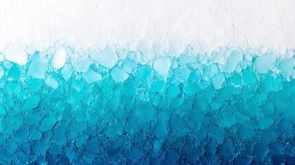 Stunning abstract background featuring a textured gradient of ice and water hues transitioning from white to deep blue