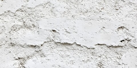 Leinwandbilder - Seamless texture of a white cement wall featuring a rough surface, complemented by a concrete floor, perfect for backgrounds in retro and construction themed projects.