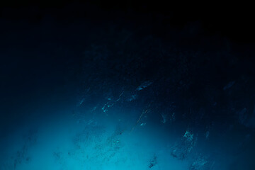Leinwandbilder - Abstract background fading from black to blue gradient