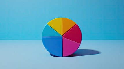 Poster - Colorful Circular Data Representation