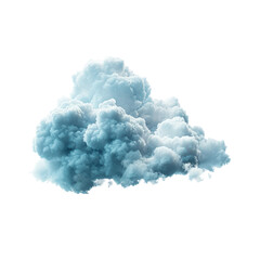 Wall Mural - cloud isolated on white