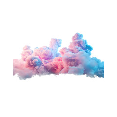Wall Mural - cloud isolated on white