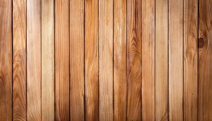 Poster - Bright vertical wooden texture