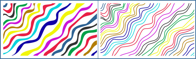 Poster - Abstract transverse lines seamless texture background. Abstract wave lines