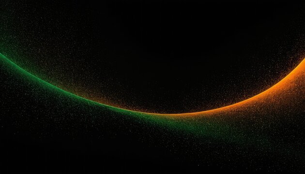3D abstract background with flowing waves of particles
5