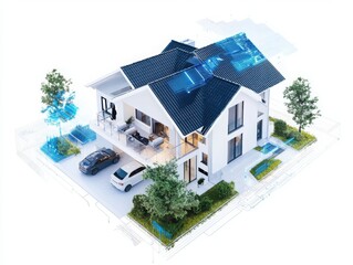 Poster - Smart home automation program enhancing accessibility and convenience in modern residential architecture