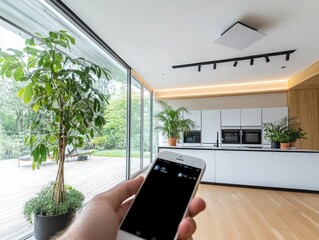 Poster - Smart home automation strategy for energy efficiency in modern kitchens interior design technology indoor environment perspective