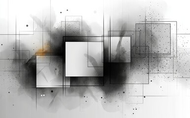 Poster - A high-resolution illustration portraying an abstract modern background