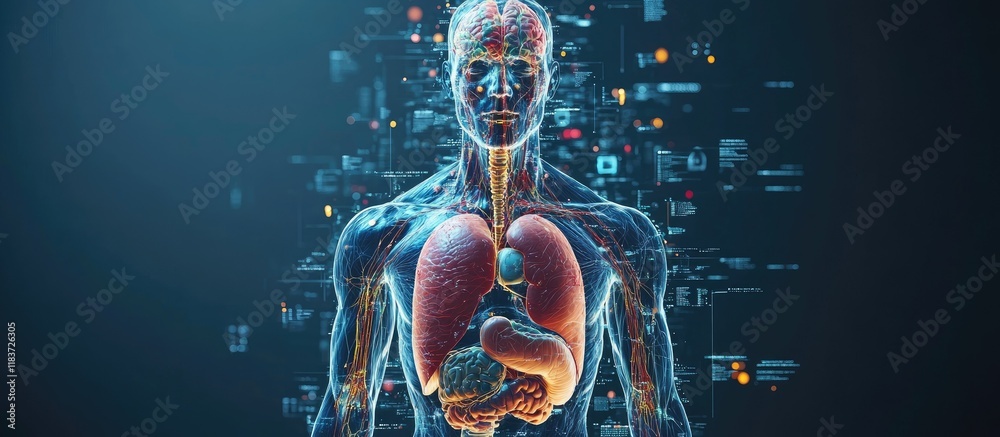 Digital Human Anatomy: A 3D Visualization of Internal Organs and ...