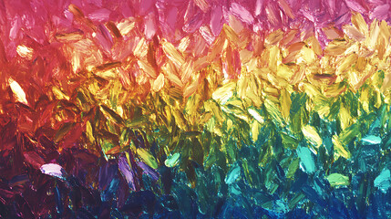 Aufkleber - Holographic foil texture with a spectrum of colors