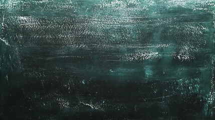 Poster - Texture of chalk on green blackboard or chalkboard background, school education board, dark wall backdrop or learning concept