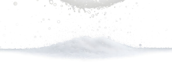 Wall Mural - white dust png, christmas dust glowing bokeh confetti light and glitter texture overlay for your des