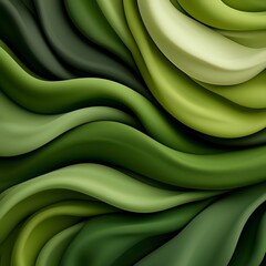 Poster - Breathtaking patterns of deep emerald vibrant jade and delicate sage intertwine to create a captivating marble esque abstract design meticulously crafted with intricate depth and realism