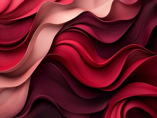 Poster - Captivating swirls of rich burgundy deep plum and muted rose hues create a luxurious marble like pattern in this elegant contemporary digital artwork  The seamless