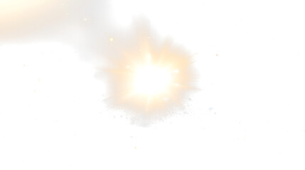 Wall Mural - png light effects. png isolated white transparent light effects, glare, explosion, sparkle, dust, li