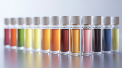 Poster - Collection of essential oils, known for their aromatic properties and various potential health benefits, concentrated plant extracts used in aromatherapy and natural wellness practices
