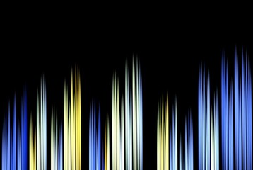 Poster - Computer generated fractal pattern and shape