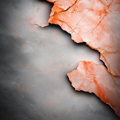 Poster - Ornamental marble with blush and gilded accents featuring intricate veining and patterns  A luxurious studio backdrop with a Neoclassical influence showcasing fine art photography techniques