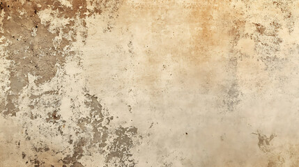 Aufkleber - Flecked grunge texture on light brown background