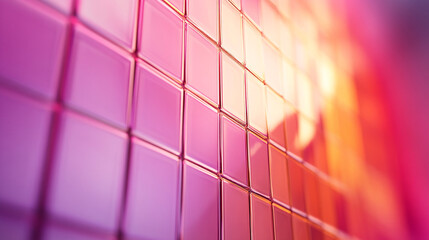 Aufkleber - A captivating 3D render of an abstract geometric pattern, featuring intricate shapes, sharp angles, and dynamic lighting effects for a visually striking, modern design.

