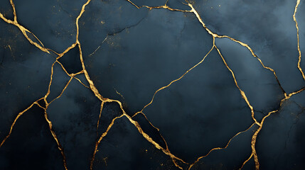 Poster - Unique kintsugi desktop wallpaper, unique colors