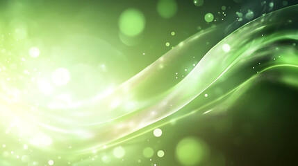 Poster - Abstract background with a green color