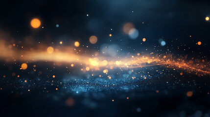 Leinwandbilder - Dark background with light shining
