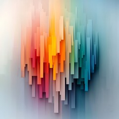 Poster - Mesmerizing holographic foil motif with a spellbinding iridescent effect featuring prismatic chromatic displays hypnotic symmetrical patterns and radiant multi colored luminescence