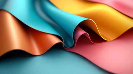 Poster - Radiant Holographic Foil Texture with Prismatic Rainbow Colors and Iridescent Elements   Shimmering Luminous Metallic Surfaces Abstract Geometric Patterns Mesmerizing Light Refractions