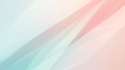 Poster - An abstract background with a soft gradient color transition in light pastel tones, framed with a luxurious, futuristic design.

