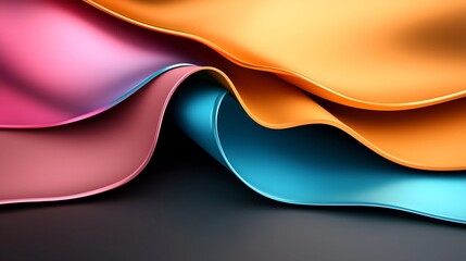 Poster - Captivating holographic foil background with dynamic rainbow hues iridescent shimmering effects mesmerizing kaleidoscope patterns and enchanting sheen  Vibrant luminous