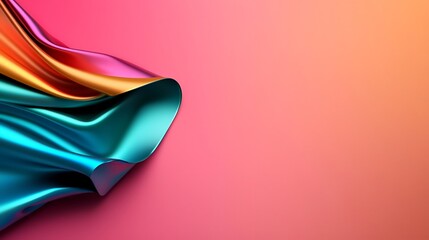 Aufkleber - Alluring holographic foil texture with prismatic rainbow colors and fluid iridescent patterns shimmering metallic sheen mesmerizing refractive light play luminous chromatic gradients