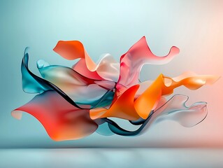 Poster - mesmerizing holographic kaleidoscope captivating prismatic light refractions in vibrant digital pain