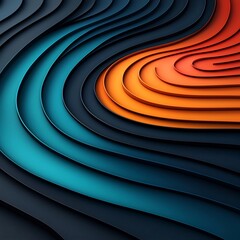 Poster - Hypnotic and mesmerizing abstract background with a shimmering iridescent rainbow foil effect featuring swirling kaleidoscopic patterns that emit an otherworldly glow and a striking