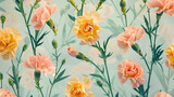 Red rose seamless pattern wallpaper